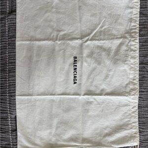 Balenciaga White Dust Bag